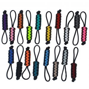 Paracord Zipper Pulls